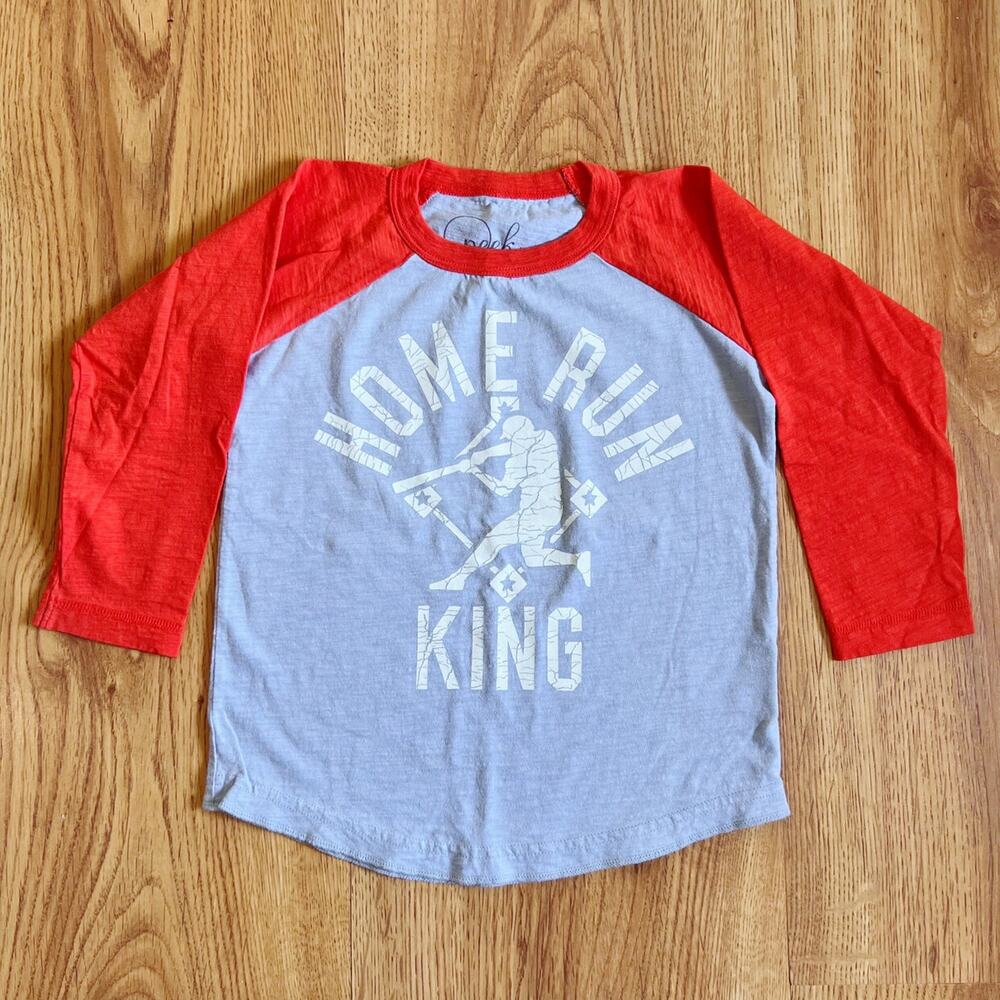 Peek Home Run King Baseball Shirt